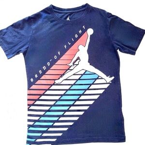 Jordan Navy Graphic Tee